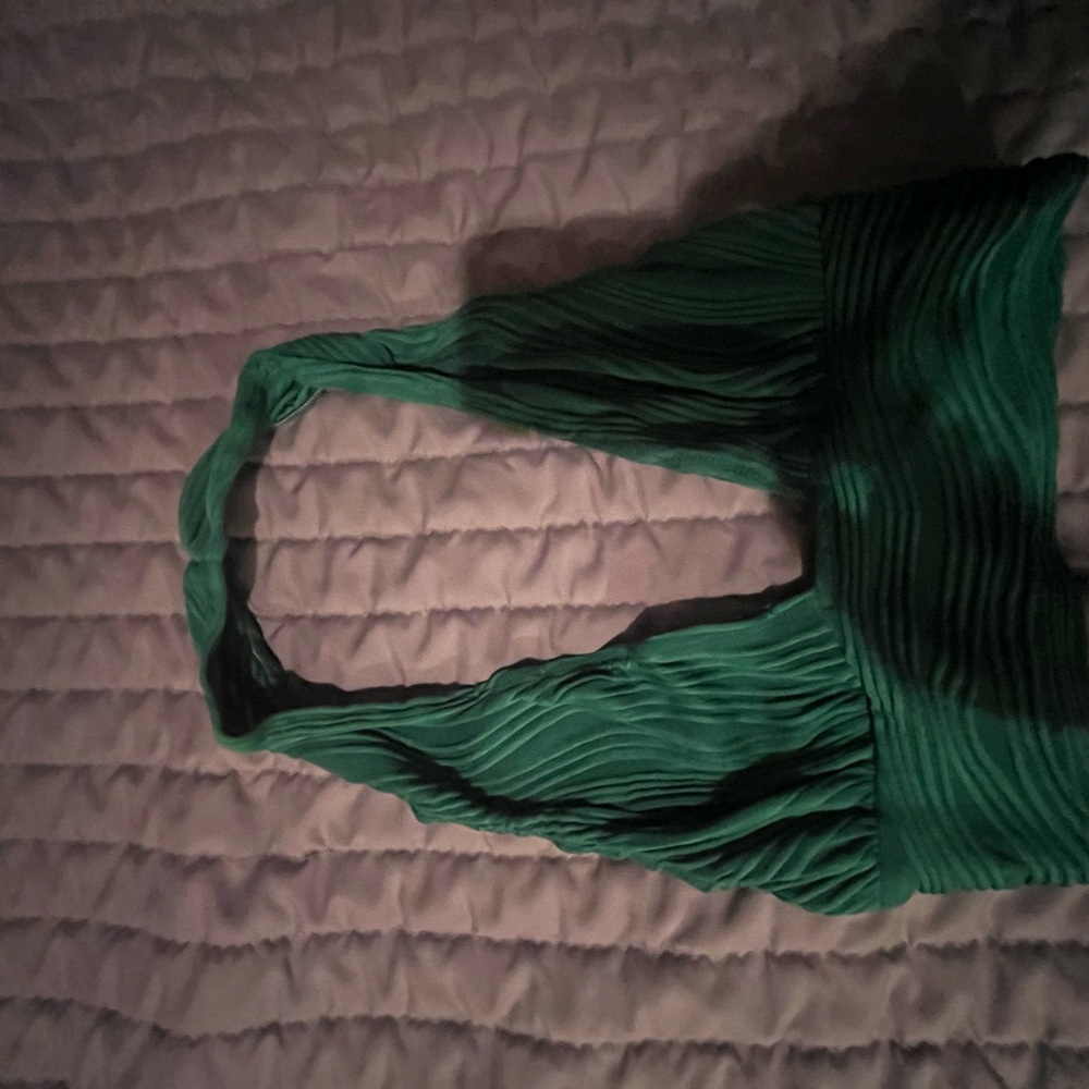 SHEIN Emerald Halter Top